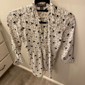 Maternity blouse from A Pea in the Pod, size XS.